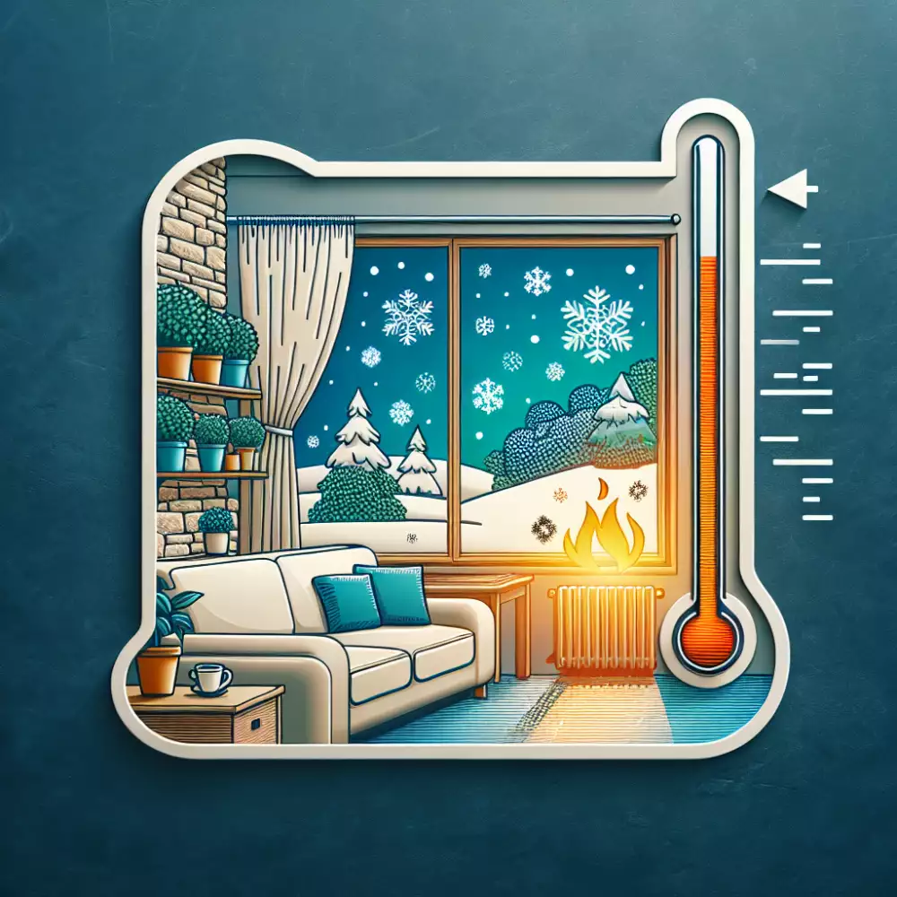 pokojová teplota v zimě