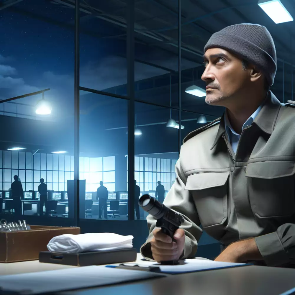 noční hlídač práce