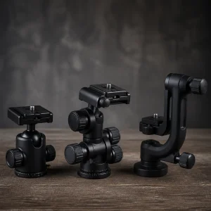 Stativové Hlavy: Kulová, Tříosá A Gimbal